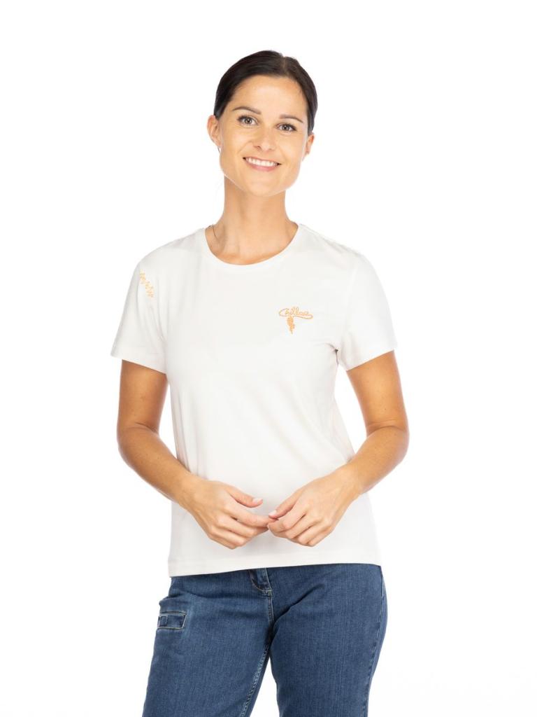 ISEO MOUNTAIN LOGO-WHITE-34 dámské tričko bílé