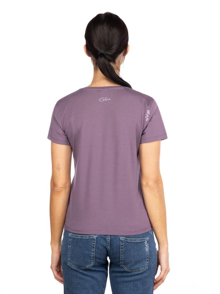 ISEO ROCK HERO WINTER-DARK VIOLET-36 dámské tričko tmavě fialové