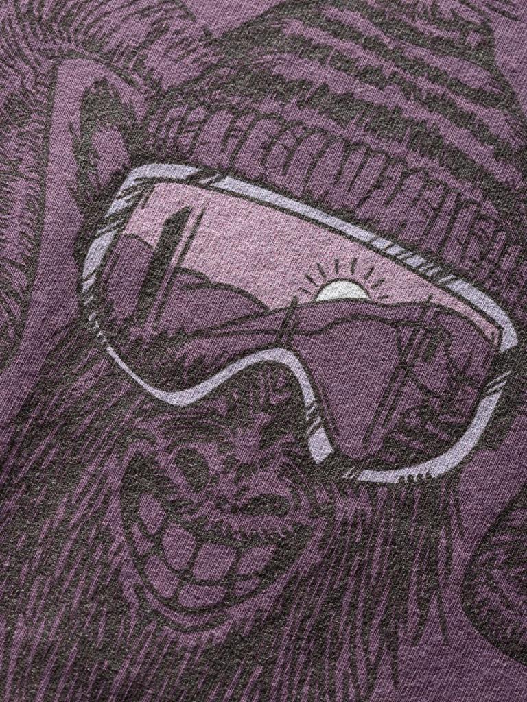 ISEO ROCK HERO WINTER-DARK VIOLET-36 dámské tričko tmavě fialové