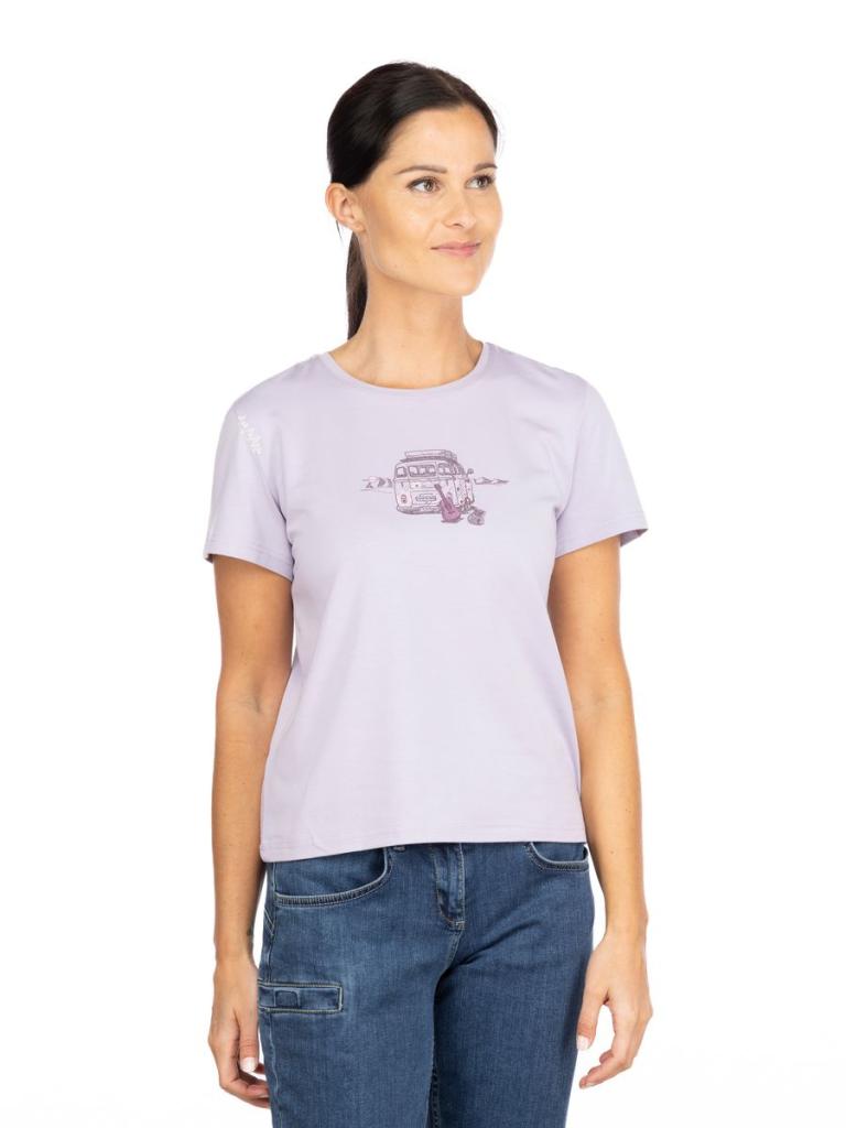 ISEO OUT IN NATURE-VIOLET-36 dámské tričko fialové