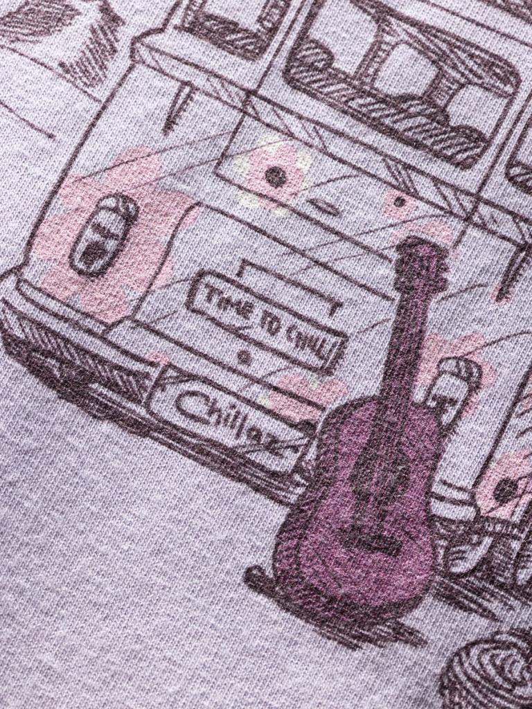 ISEO OUT IN NATURE-VIOLET-36 dámské tričko fialové