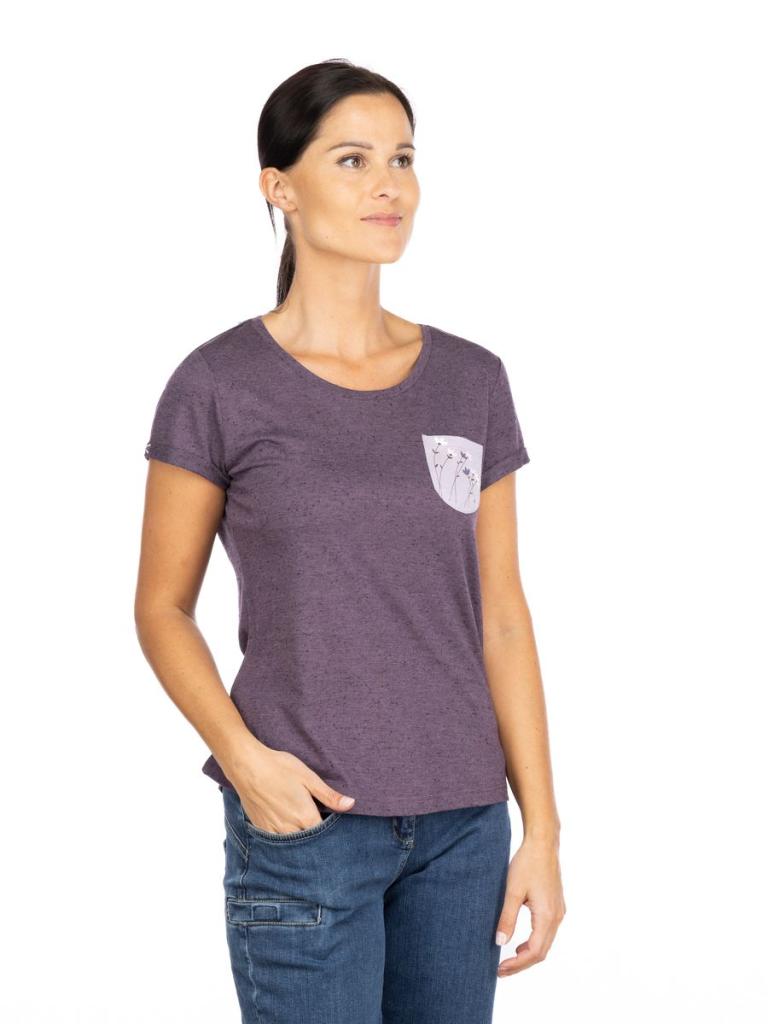 ISTRIEN 2.0-DARK VIOLET-36 dámské tričko tmavě fialové