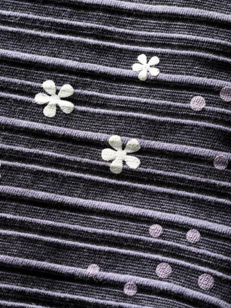 FANCY LITTLE DOT-VIOLET-36 dámské tričko fialové