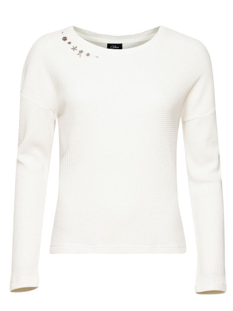 LIMBARA-SAND-34 dámské tričko s dlouhým rukávem pískové