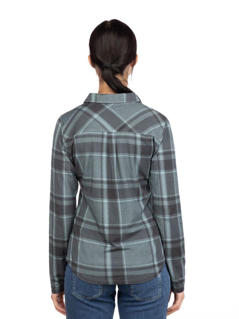 SIMILAUN 2.0-GREYBLUE-36 dámská košile šedomodrá