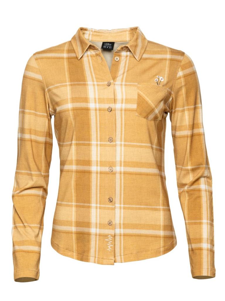 SIMILAUN 2.0-OCHRE-36 dámská košile okrová