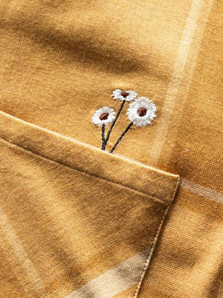 SIMILAUN 2.0-OCHRE-36 dámská košile okrová