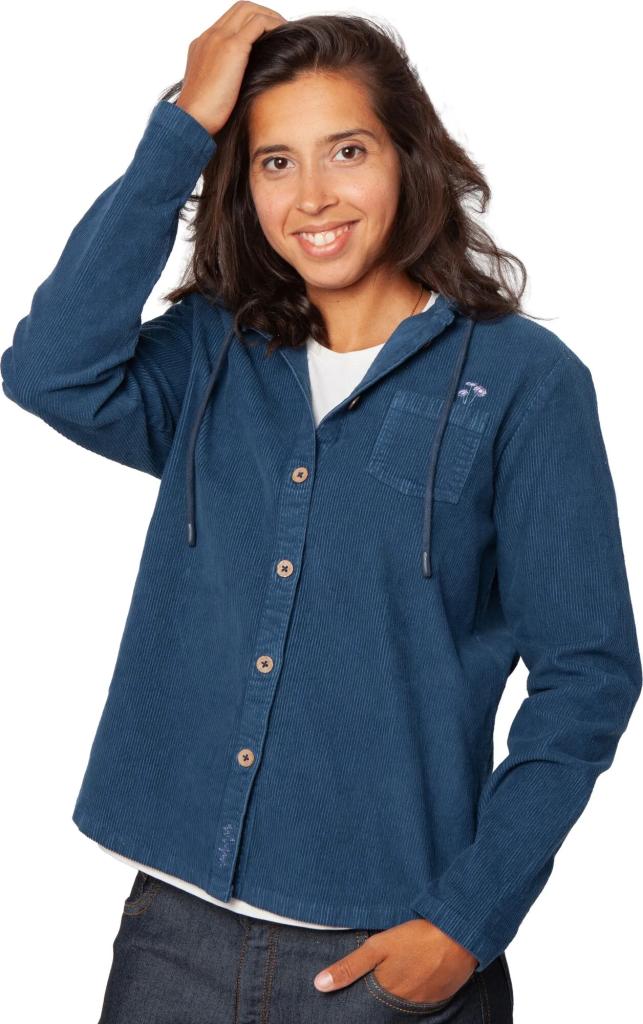 FENDELS-DARK BLUE-36 dámská košile tmavě modrá