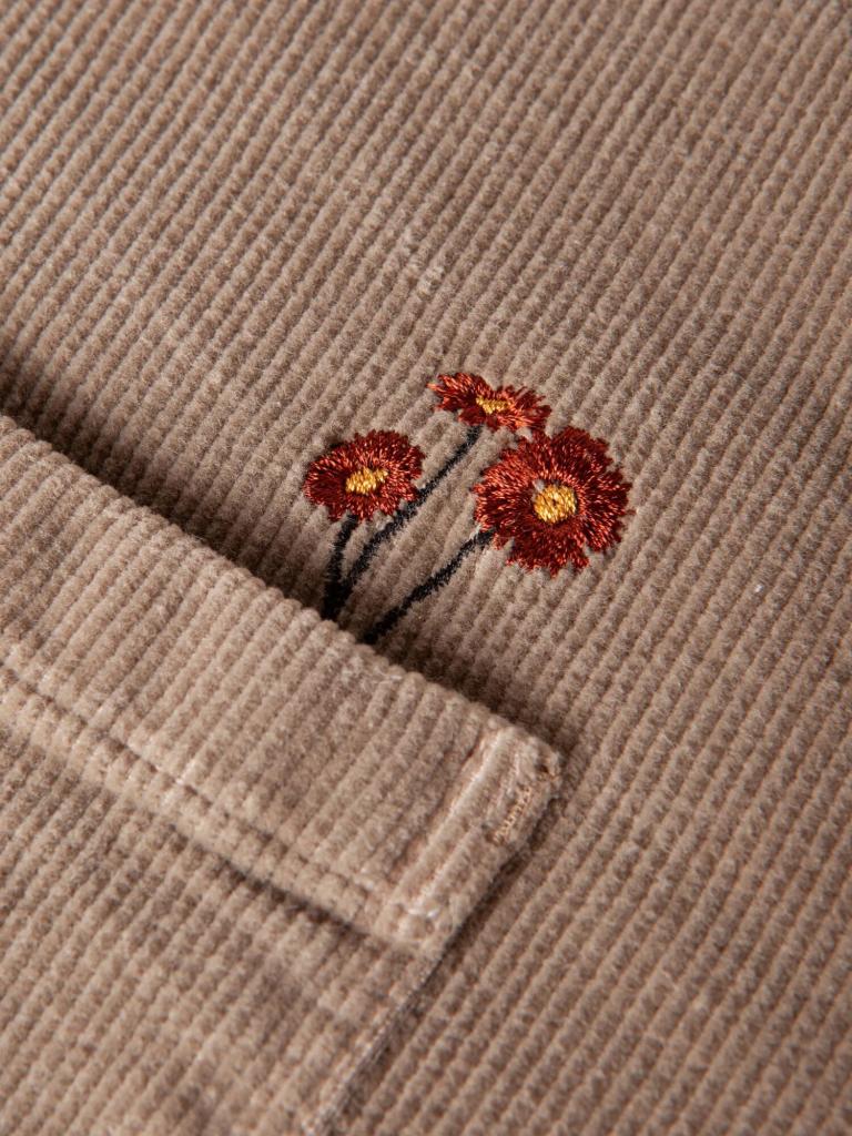 FENDELS-DARK SAND-36 dámská košile tmavě písková