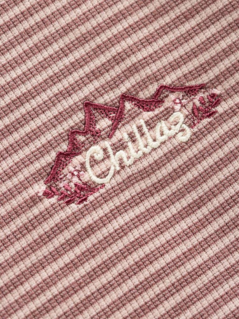 GRÖDEN MOUNTAIN FLOWER-DUSTY ROSE-36 dámské tričko s dlouhým rukávem růžové