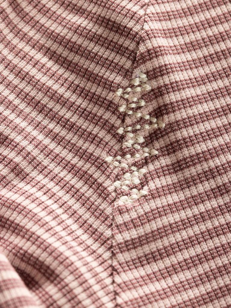 GRÖDEN MOUNTAIN FLOWER-DUSTY ROSE-36 dámské tričko s dlouhým rukávem růžové