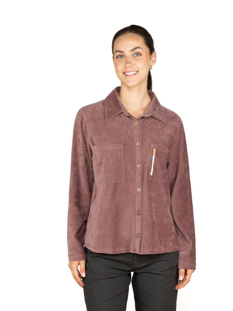 VOGESEN MOUNTAIN FLOWER-WINE-36 dámská košile vínová