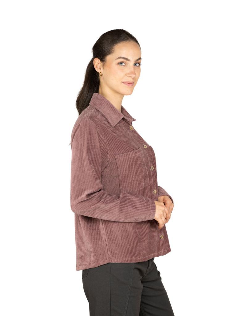 VOGESEN MOUNTAIN FLOWER-WINE-36 dámská košile vínová