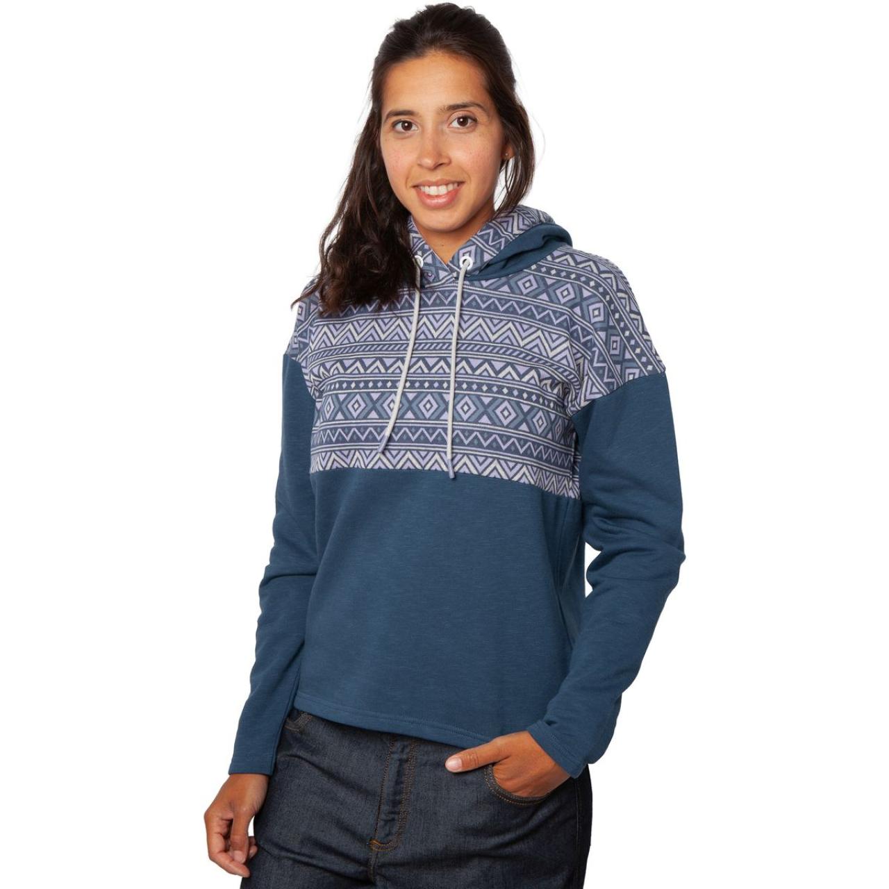 ONTARIO-DARK BLUE-36 dámská mikina tmavě modrá