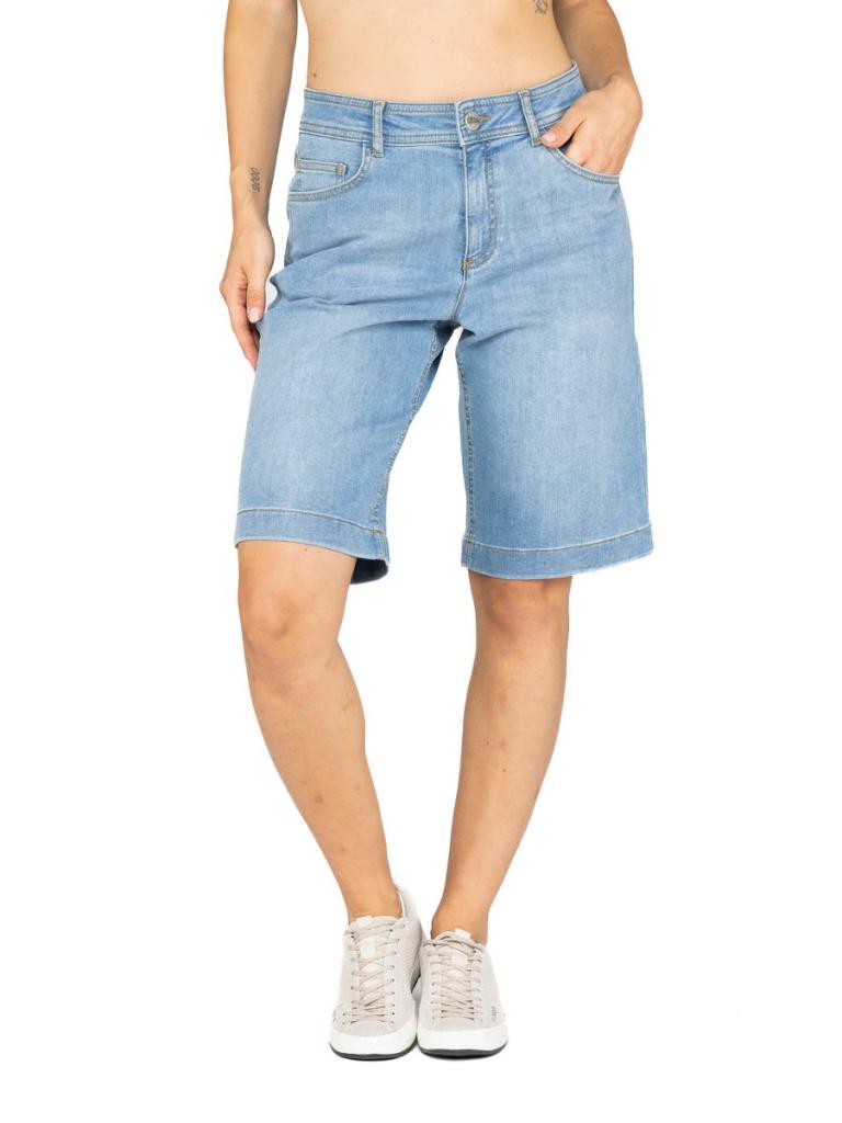 CHRISTINA DENIM-DENIM LIGHT BLUE-36 dámské kraťasy světle modré denim