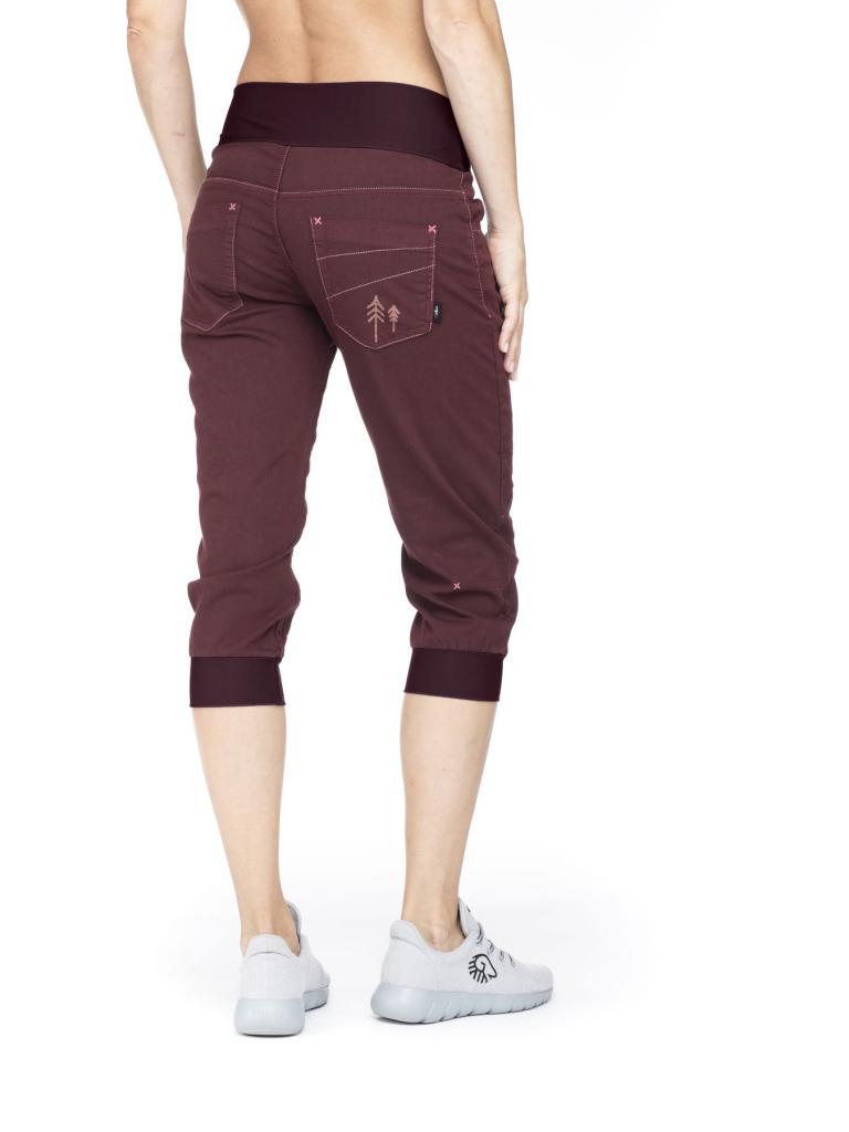 FUJI 2.0-MAHOGANY-36 dámské 3/4 kalhoty mahagonové