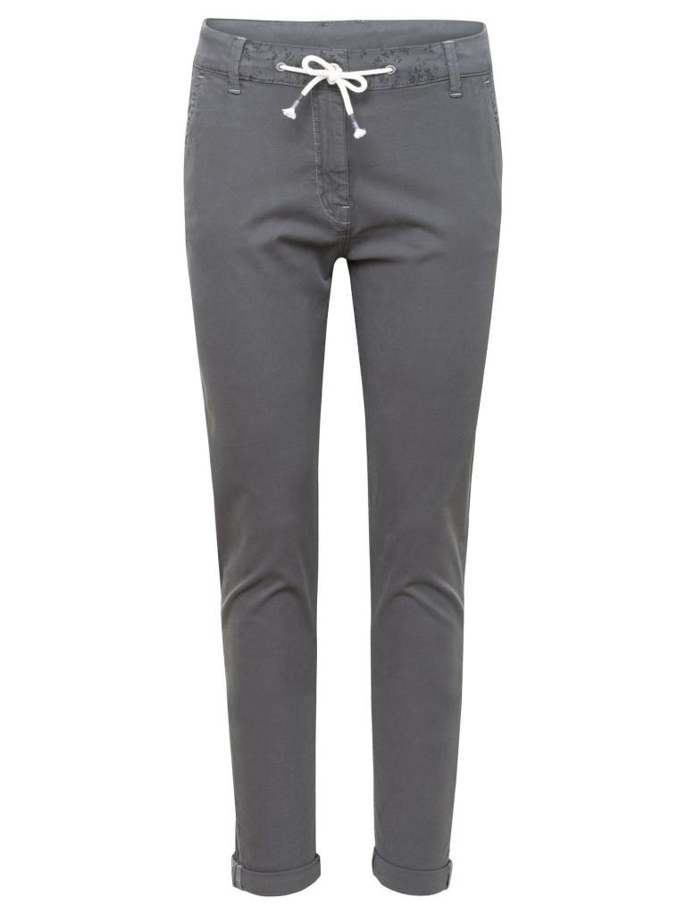 SUMMER SPLASH-DARK GREY-36 dámské kalhoty tmavě šedé
