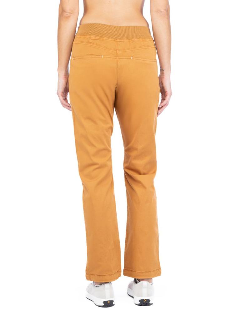 JESSY 2.0-DARK CURRY-36 dámské kalhoty tmavé kari