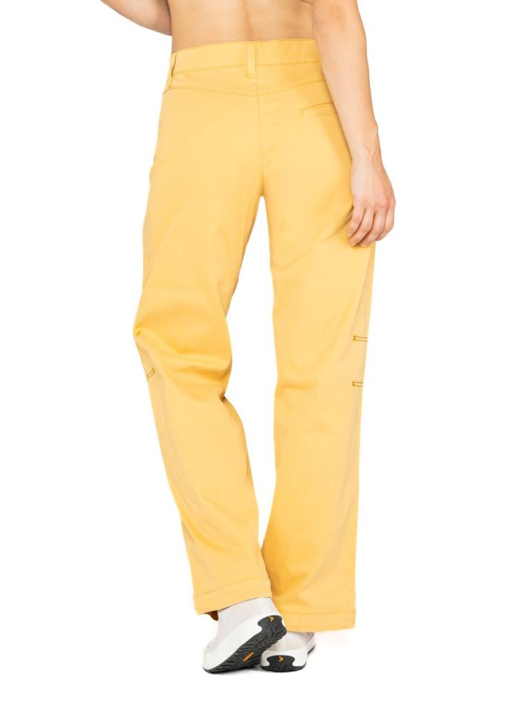 SANTA MONICA-OCHRE-36 dámské kalhoty okrové