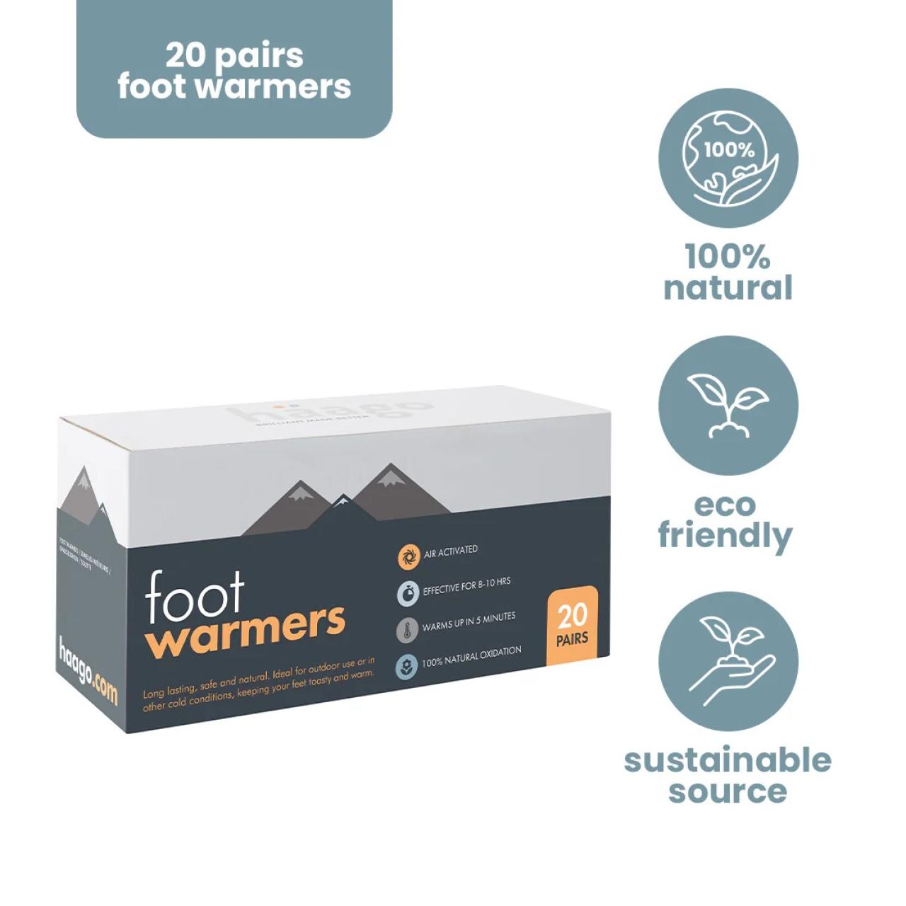 FOOT INSOLE WARMERS MEDIUM EU39-42 ohřevné vložky do bot box