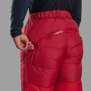 APEX 8000 DOWN SALOPETTES-ADRENALINE RED-M unisex kalhoty červené