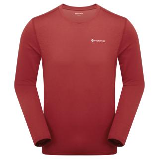 DART LONG SLEEVE T-SHIRT-DARK MAPLE-M pánské triko dlouhý ruk. tmavě červené