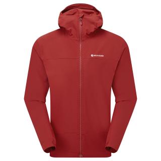 TENACITY HOODIE-DARK MAPLE-M pánská bunda tmavě červená