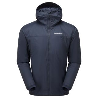 FORTES LITE HOODIE-ECLIPSE BLUE-M pánská bunda modrá