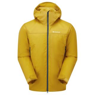 FORTES XT HOODIE-GINKGO GOLD-M pánská bunda žlutá