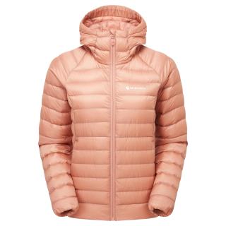 FEM ANTI-FREEZE HOODIE-PINK CLAY-UK10/S dámská bunda růžová