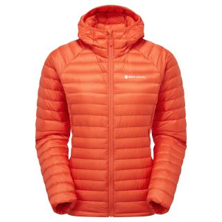 FEM ANTI-FREEZE LITE HOODIE-TIGERLILY-UK10/S dámská bunda oranžová