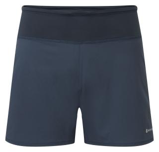 FEM SLIPSTREAM TWIN SKIN SHORTS-ECLIPSE BLUE-UK10/S dámské kraťasy modré