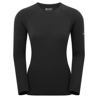 FEM MALLI LONG SLEEVE T SHIRT-BLACK-UK10/S dámské triko černé