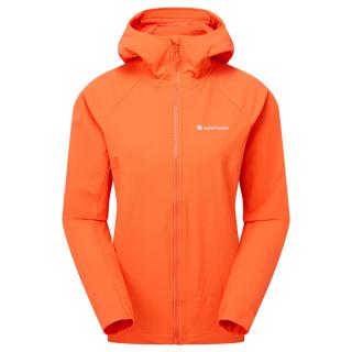 FEM TENACITY HOODIE-TIGERLILY-UK10/S dámská bunda oranžová