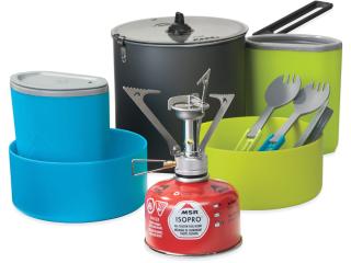 POCKET ROCKET STOVE KIT sada nádobí pro 2 osoby s plynovým vařičem