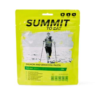 SALMON AND BROCCOLI PASTA Losos s těstovinami a brokolicí 117g/608kcal