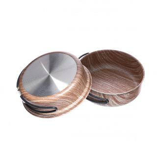 COLLECTION WOOD ČESKÁ SOUPRAVA 2dílná, antiadhez PTFE, design dřevo