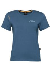 ISEO FLORAL LOGO-DARK BLUE-36 dámské tričko tmavě modré