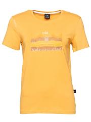 ISEO TIME TO CHILL-OCHRE-36 dámské tričko okrové