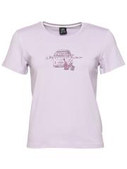 ISEO OUT IN NATURE-VIOLET-36 dámské tričko fialové