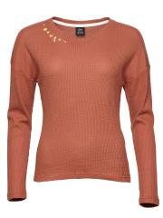 LIMBARA-BRICK-36 dámské tričko s dlouhým rukávem cihlové